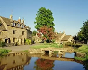 Gloucestershire Collection: Lower Slaughter, the Cotswolds, Gloucestershire, England, UK