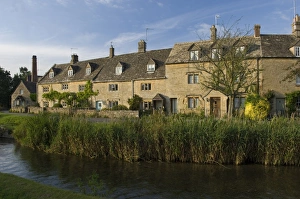 Lower Slaughter Prints: Lower Slaughter, Gloucestershire, The Cotswolds, England, United Kingdom, Europe