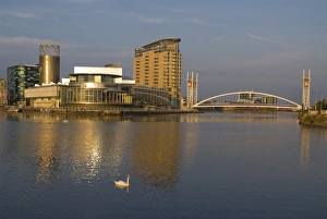 Manchester Prints: Lowry Centre, Salford Quays, Manchester, England, United Kingdom, Europe