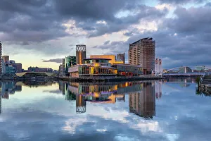 Concrete Prints: The Lowry Centre and Theatre, Media City UK