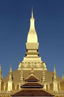 Images Dated 29th September 2006: That Luang stupa, the largest in Laos, built in 1566 by King Setthathirat