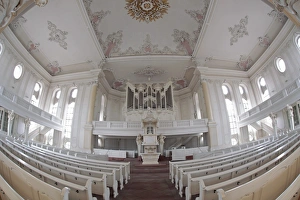 Saarland Prints: Ludwigskirche, Saarbrucken, Saarland, Germany, Europe