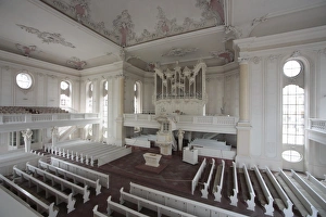 Saarland Prints: Ludwigskirche, Saarbrucken, Saarland, Germany, Europe