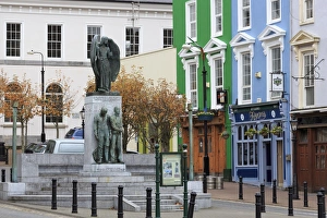 Memorials Prints: Luisitania Peace Memorial, Cobh Town, County Cork, Munster, Republic of Ireland, Europe