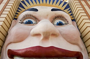 Disguise Prints: Luna Park, Sydney, New South Wales, Australia, Pacific