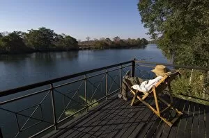 River Side Collection: Lunga River Lodge, Kafue National Park, Zambia, Africa
