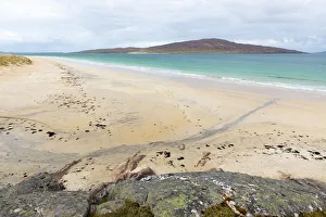 Scottish Prints: Luskentyre Beach, Isle of Harris, Outer Hebrides, Scotland, United Kingdom, Europe