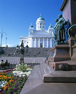 Lutheran Christian cathedral, Helsinki, Finland, Scandinavia, Europe