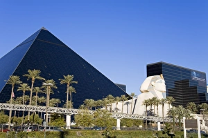 Hotels Prints: Luxor Hotel and Casino, Las Vegas, Nevada, United States of America, North America