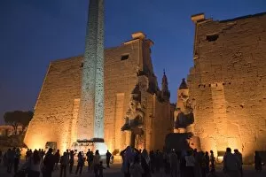 Luxor Temple, Luxor, UNESCO World Heritage Site, Thebes, Egypt, North Africa, Africa