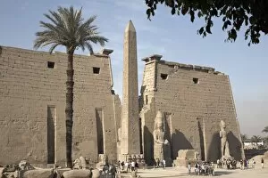 Luxor Temple, Thebes, UNESCO World Heritage Site, Egypt, North Africa, Africa