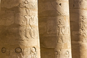 Ancient Egypt Prints: Luxor Temple, UNESCO World Heritage Site, Luxor, Egypt, North Africa, Africa
