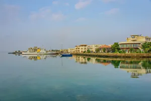 Luxury hotel in the old port town of Massawa, Eritrea, Africa