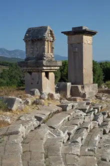 Rituals Prints: Lycian Pillar Tomb (left) & Harpy Monument