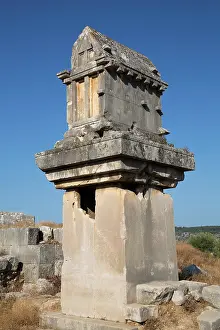 Burial Prints: Lycian Pillar Tomb, Xanthos Archaeological Site