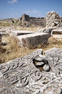 Amphitheatres Prints: The Lycian site of Xanthos, UNESCO World Heritage Site, Antalya Province