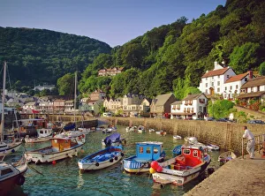 Images Dated 28th July 2008: Lynmouth, Devon, England