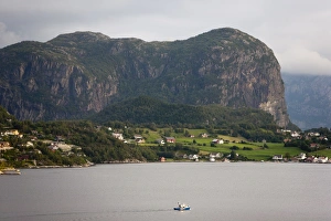 Fjords Prints: Lysebotn, Lysefjorden, Rogaland, Norway, Scandinavia, Europe