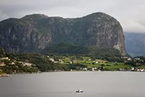 Lysebotn, Lysefjorden, Rogaland, Norway, Scandinavia, Europe