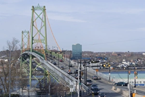 Dartmouth Prints: MacDonald Bridge, Halifax-Dartmouth, Nova Scotia, Canada, North America