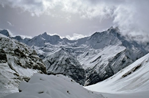 Machapuchare Prints: Machrapuchare from Annapurna Sanctuary, Nepal, Asia