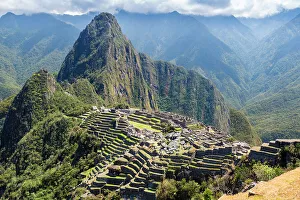 Machu Picchu Prints: Machu Picchu, UNESCO World Heritage Site, Cusco, Peru, South America