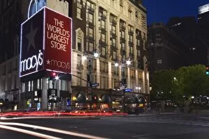 Images Dated 14th May 2007: Macys Store in Midtown Manhattan, New York City, New York, United States of America