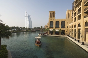 Madinat Jumeirah Hotel and Burj Al Arab beyond