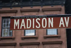 East Prints: Madison Avenue street sign