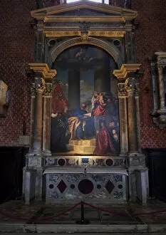 Images Dated 5th April 2010: Madonna di Ca Pesaro, altarpiece painted by Titian between 1519 and 1526