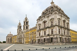 Neo Classical Prints: Mafra National Palace, Mafra, Lisbon Coast, Portugal, Europe