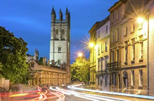 Gothic Prints: Magdalen College, Oxford, Oxfordshire, England, United Kingdom, Europe