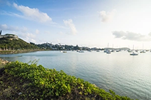 New Caledonia Prints: The Magenta Port Sud bay, Noumea, New Caledonia, Pacific