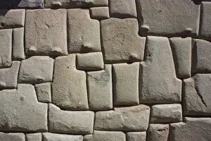 Resourceful Prints: Magnificent Inca wall, Cuzco, UNESCO World Heritage Site, Peru, South America