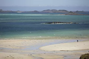 Isles Of Scilly Collection: The magnificent sands of Pentle Bay, on the island of Tresco