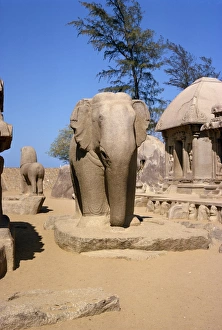 Mahabalipuram Prints: Mahabalipuram