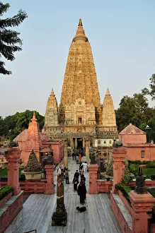 Mahabodhi Temple, UNESCO World Heritage Site, Bodh Gaya (Bodhgaya), Gaya District