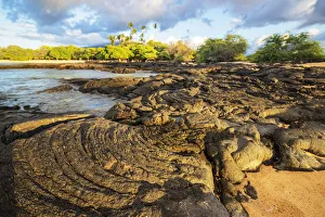 Big Island Prints: Mahai ula Beach, Big Island, Hawaii, United States of America, North America