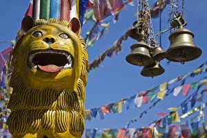 Images Dated 25th October 2008: Mahakala Temple, sacred to both Hindus and Buddhists, Observatory Hill