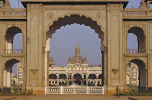 Maharajas Palace, Mysore, Karnataka state, India, Asia