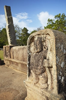 Mahasens Palace, Northern Ruins, Anuradhapura, UNESCO World Heritage Site, North Central Province, Sri Lanka, Asia