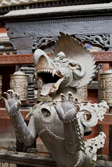 Patan Prints: Mahavihar Temple