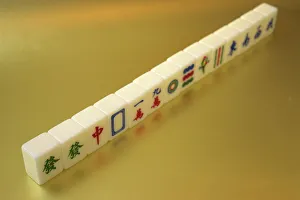 Images Dated 1st February 2008: Mahjong, Hong Kong, China, Asia