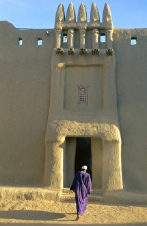 Mud Brick Prints: Maiga House, Toucouleur style, Djenne, Mali