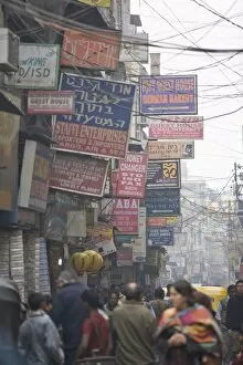 Images Dated 9th December 2007: Main Bazaar, Delhi, India, Asia