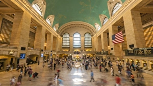 Train Station Prints: The main concourse of Grand Central Station