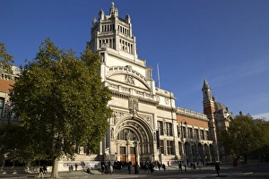 Main entrance, Victoria and Albert Museum, South Kensington, London, England, United Kingdom