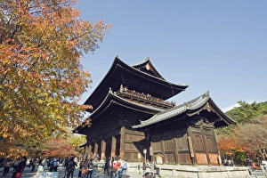 Main Gate Prints: Main gate of Nanzen ji (Nanzenji) Temple, Kyoto, Japan, Asia