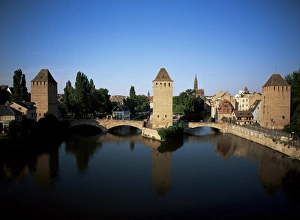 Main gate, Strasbourg, Bas-Rhin department, Alsace, France, Europe