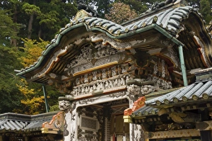 Nikko Prints: Main Hall, Tosho-gu Shrine